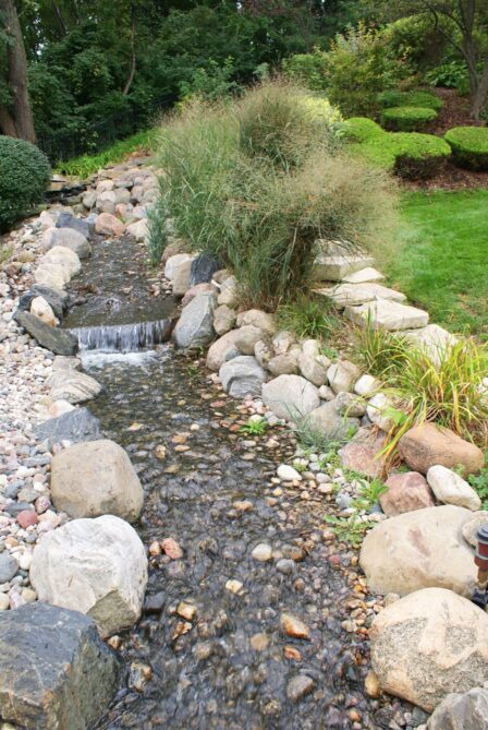 Water Feature Stream Hill